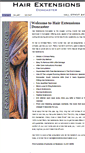 Mobile Screenshot of hairextensionsdoncaster.co.uk